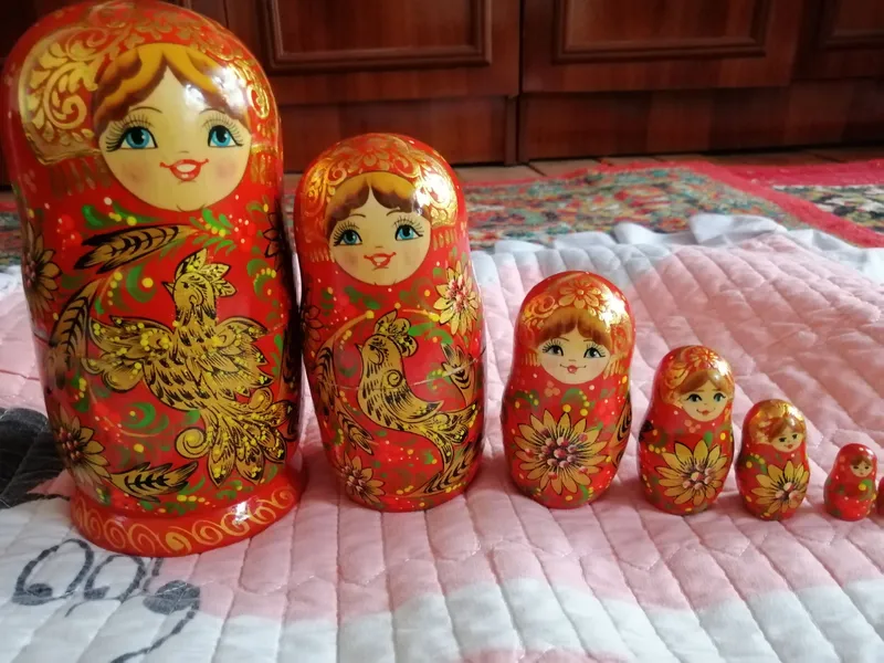 матрешка деревянная — фото 1 матрешка деревянная — фото 1