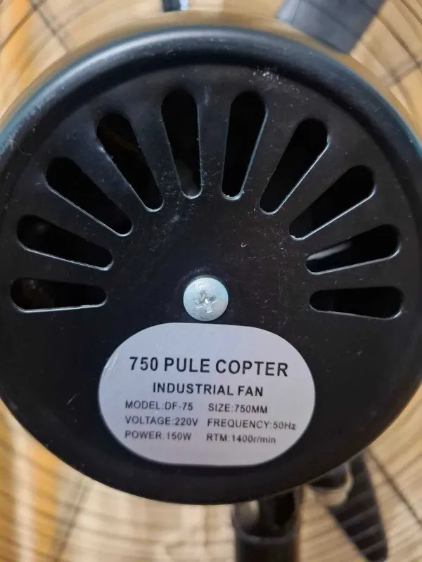 Вентилятор фирма PRANDTEX; 2025 года выпуска (НОВЫЙ) 3 Вентилятор фирма PRANDTEX; 2025 года выпуска (НОВЫЙ) 3
