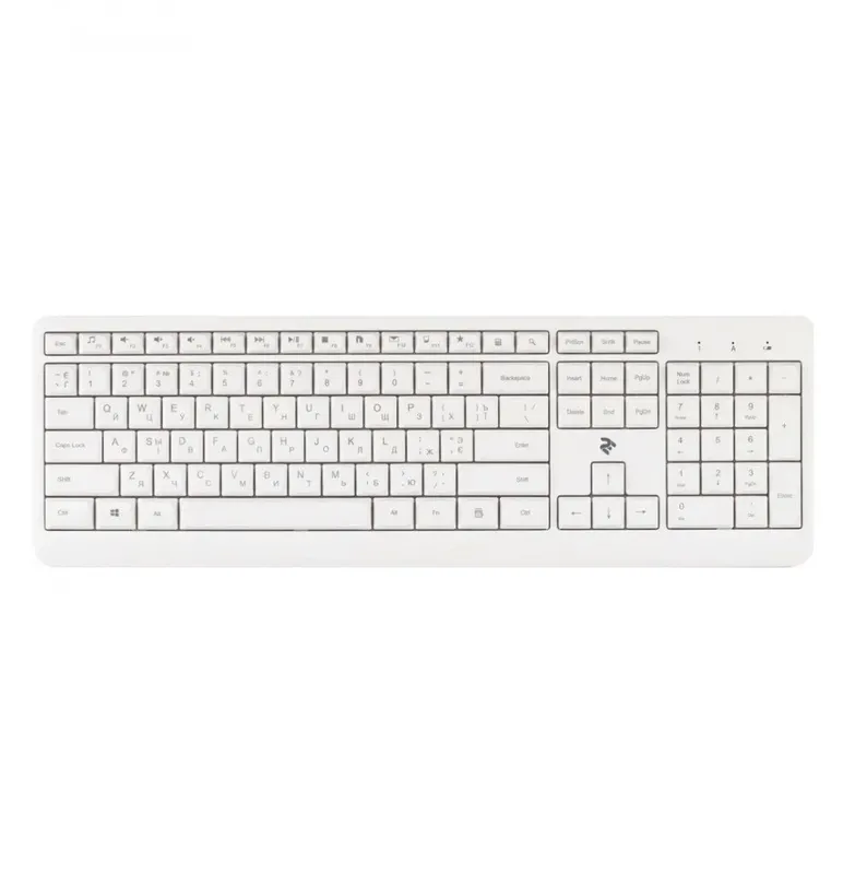 2E Keyboard KS220 WL White simsiz klaviatura 1 2E Keyboard KS220 WL White simsiz klaviatura 1