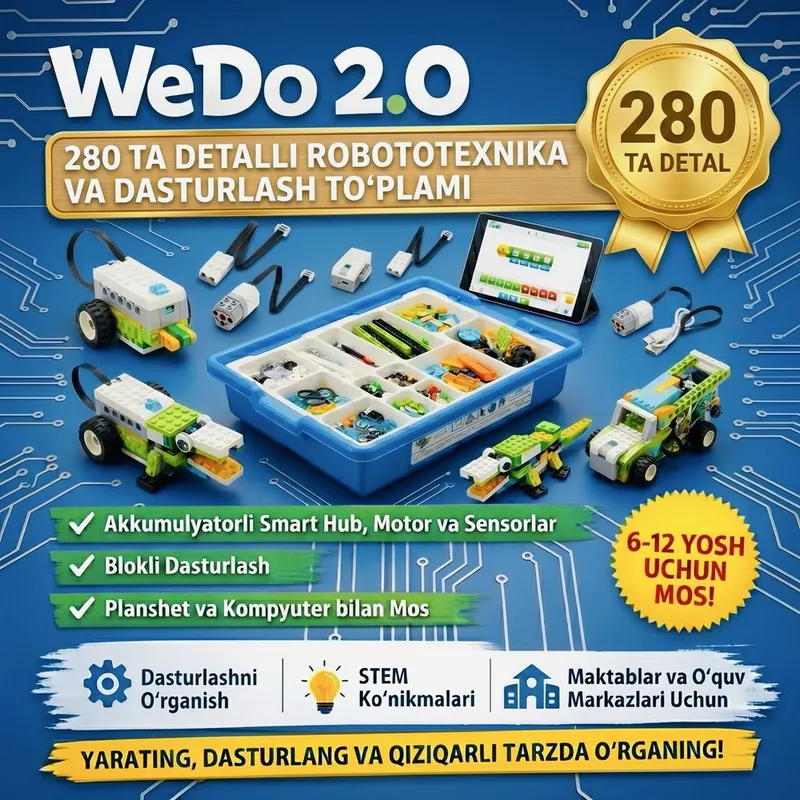 Wedo 2.0 robototexnika uchun