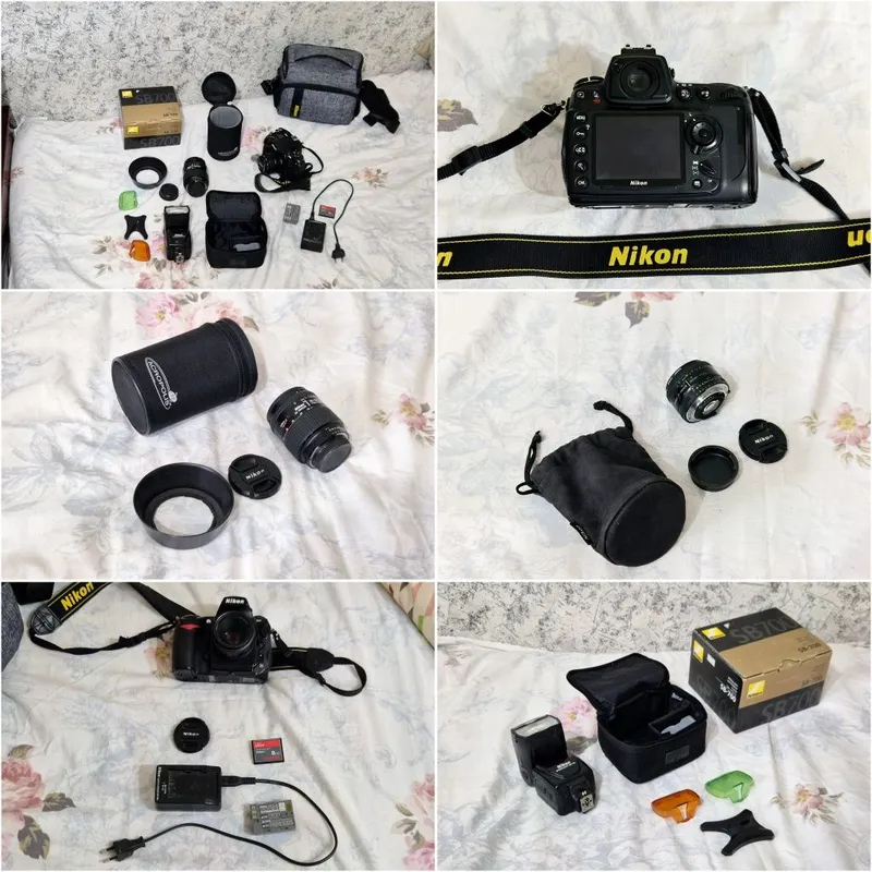 Full Frame фотоаппарат Nikon d700 + объективы и вспышка , комплект раб