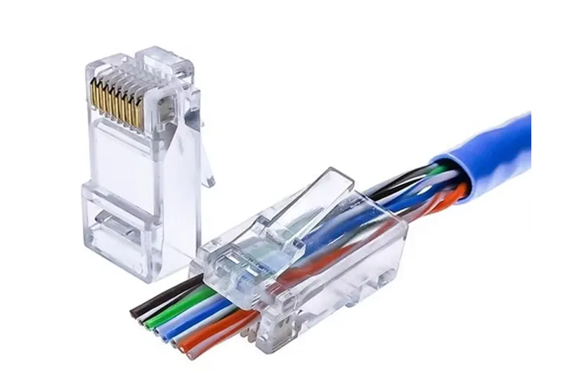 Коннекторы RJ45 Cat5 cквозной, Cat6, Сat 7