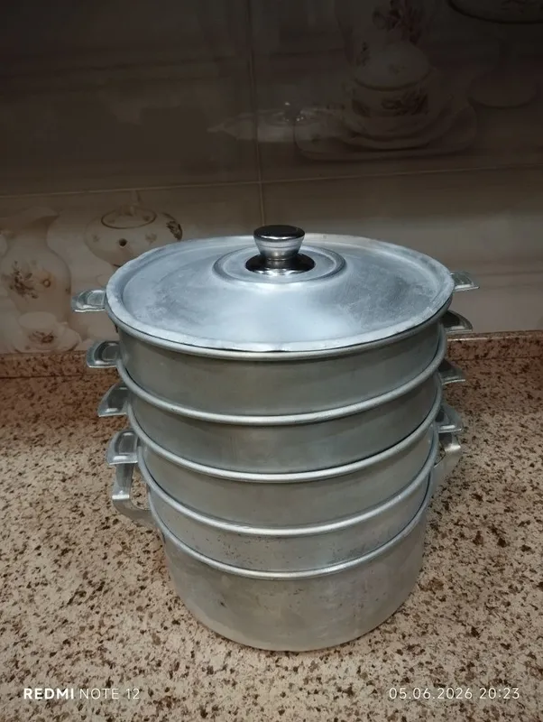 Мантаварка.27см.(окружность)+Бонус Кварцевая кухонная доска.