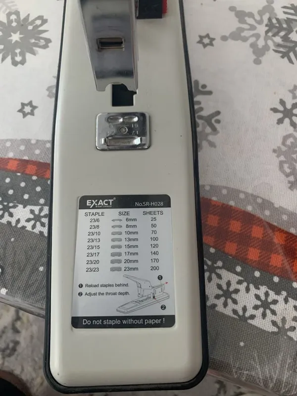 Степлер EXACT 200 лист — фото 1