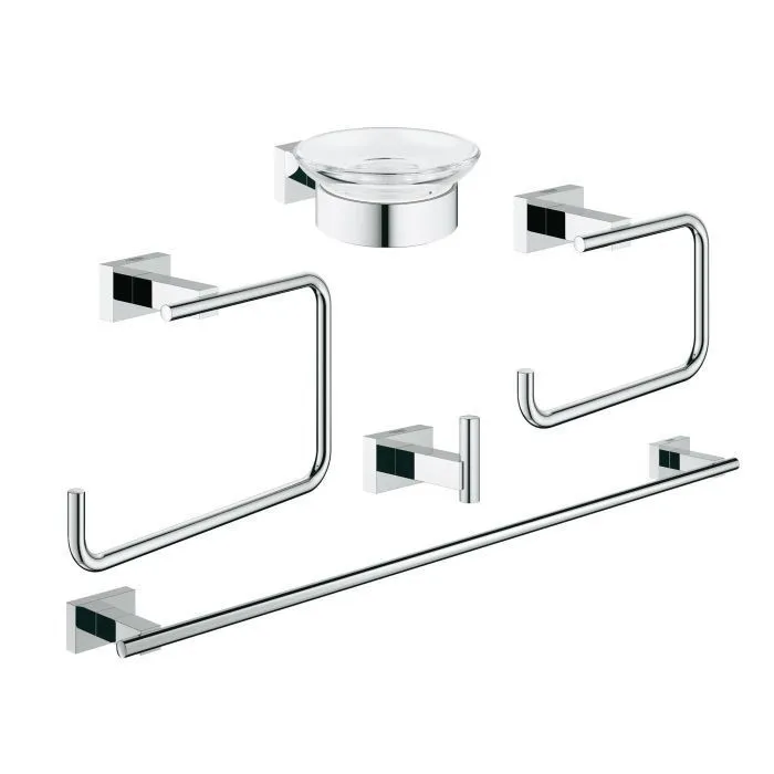 GROHE Essentials Cube Набор аксессуаров 5в1. Бренд GROHE. Германия! — фото 4