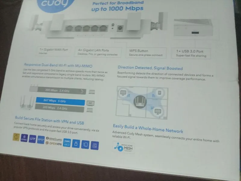 WiFi cudy Router 2