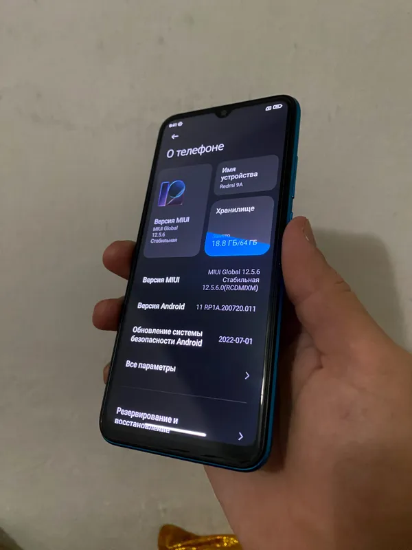 Redmi 9A ideal xolati 64 xotira 1