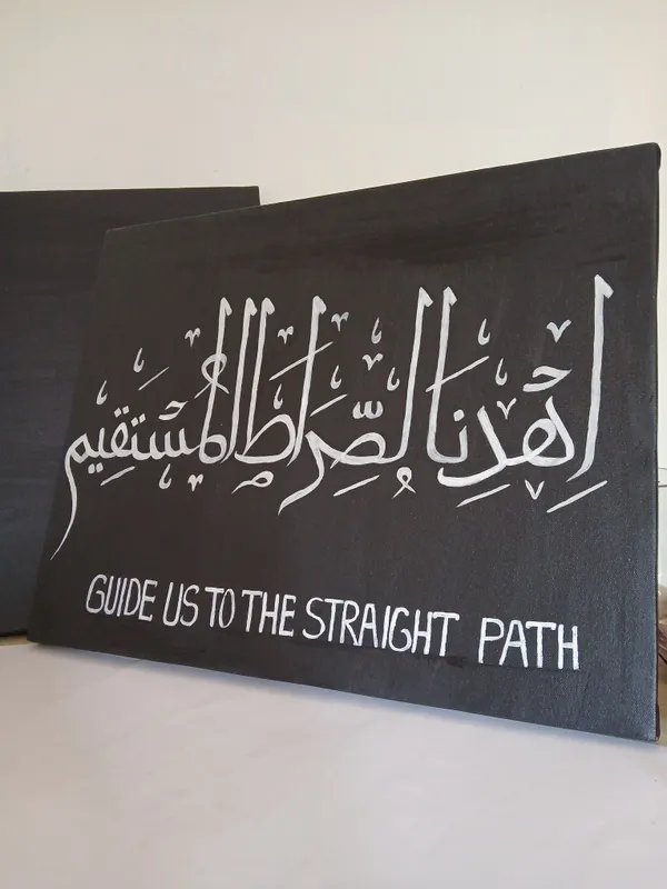 Qolda chizilgan dekorativ kartina