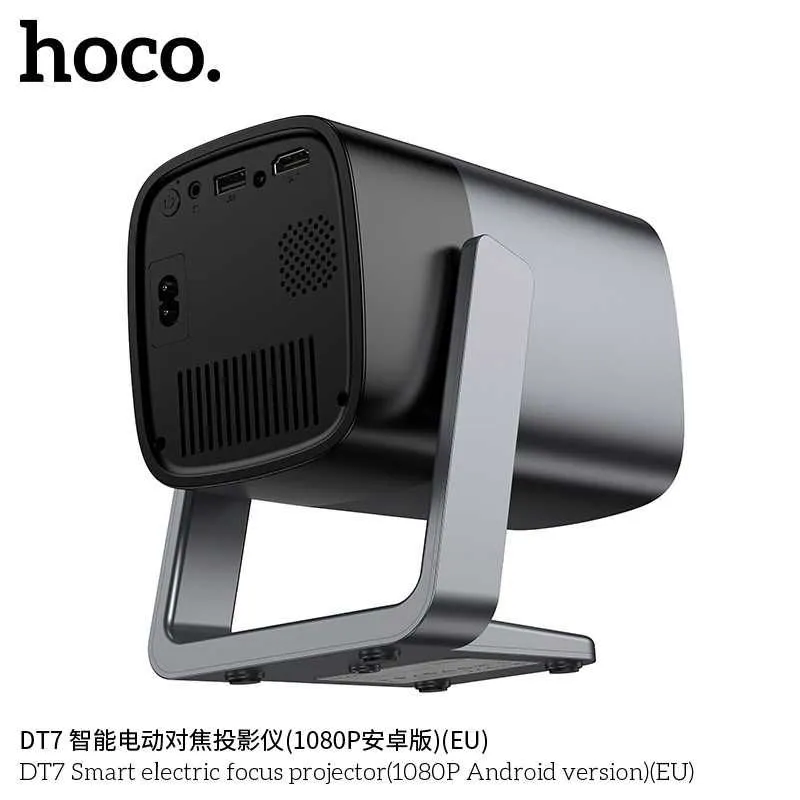 Hoco DT7 Смарт-проектор с электрической фокусировкой (Android 1080P) — фото 5