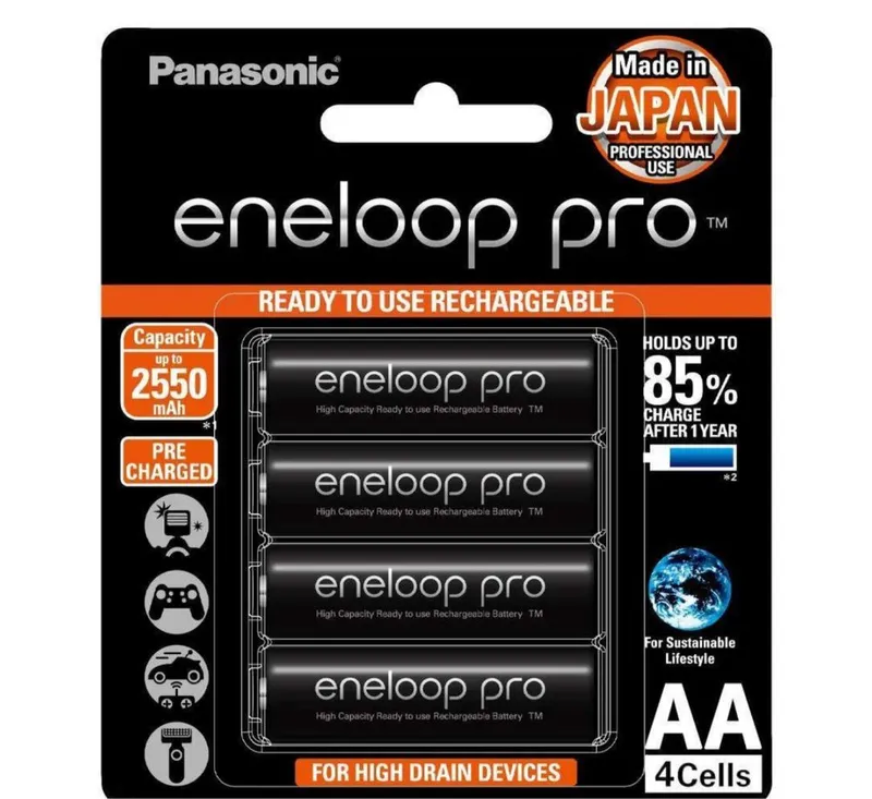 Аккумуляторный батареи Made in Japon Panasonic enoloop Pro 2600 mAh — фото 1 Аккумуляторный батареи Made in Japon Panasonic enoloop Pro 2600 mAh — фото 1