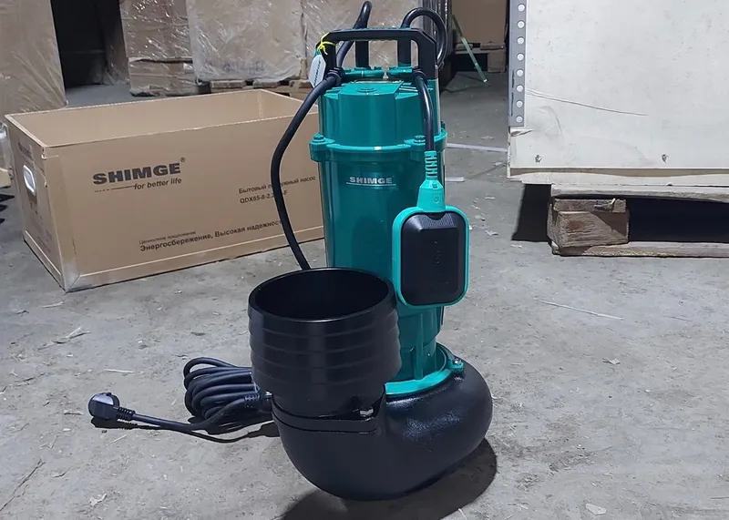 Погружной дренажный глубинный насос SHIMGE QDX65-8 pogrujnoy 2.2 кВт Погружной дренажный глубинный насос SHIMGE QDX65-8 pogrujnoy 2.2 кВт