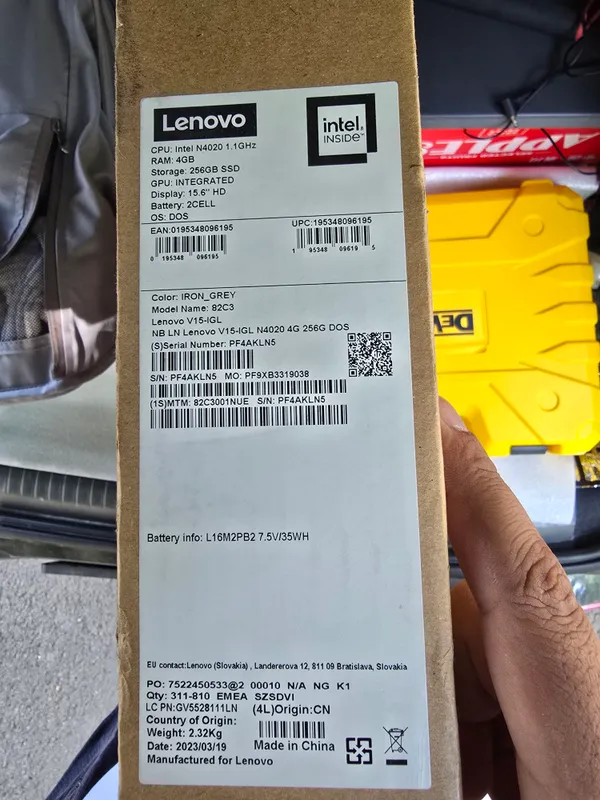 Ноутбук Lenovo V15 IGL почти новый 6