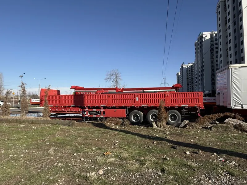 Treller Tonar Tentovka 2025yil Треллер Тонар тентовка 2025 год — фото 2