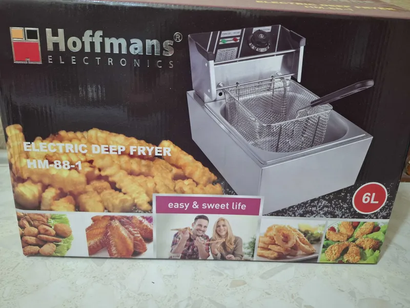 Продается новая фритюрница Hoffmans HM 88-1 1 Продается новая фритюрница Hoffmans HM 88-1 1
