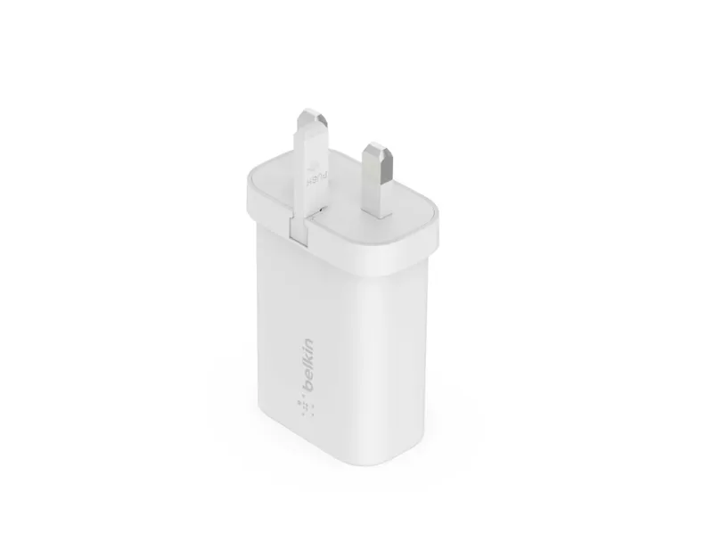 ( Сетевое ЗУ BELKIN 25W USB-C PD Wall Charger PPS White — фото 1 ( Сетевое ЗУ BELKIN 25W USB-C PD Wall Charger PPS White — фото 1