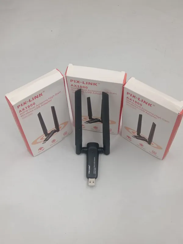 PIX LINK UAX04 / AX1800 Wi‑Fi 6 роутер (2.4/5 GHz)