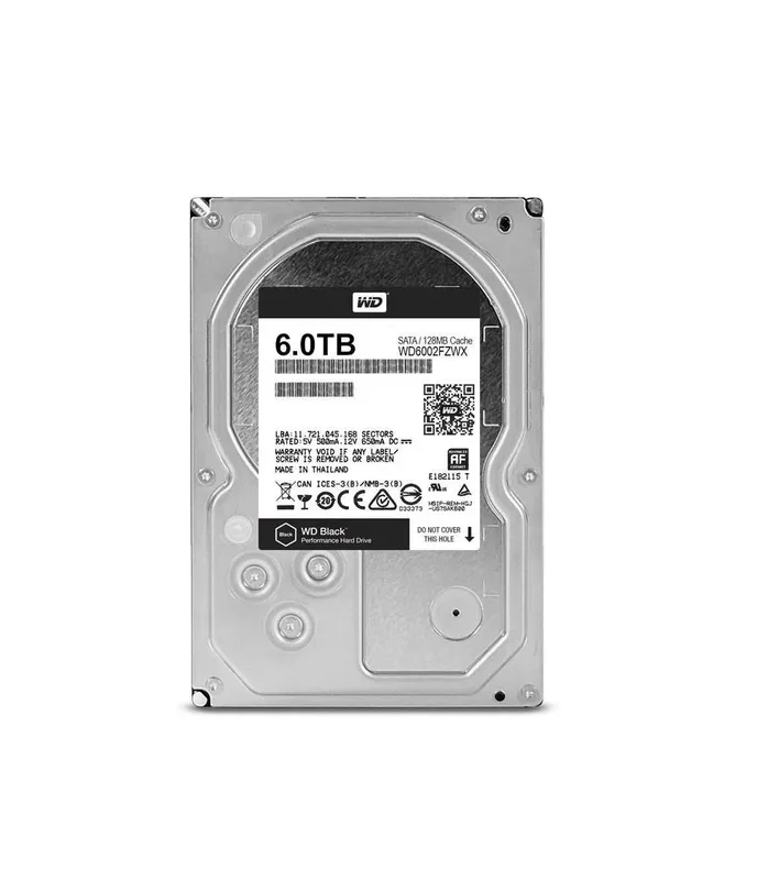 | HDD qattiq diski 6TB WD BLACK WD6004FZWX 128 MB, SATA III 7200 rpm 3
