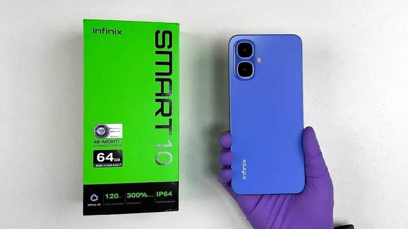 Infinix Smart 10 4/64 ГБ (Новый, запечатан) 5
