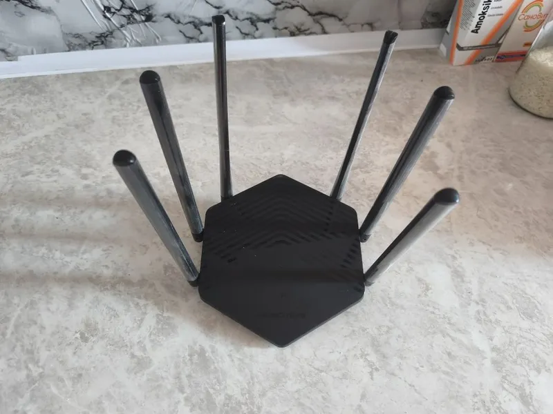 Wi-Fi router Mercusys MR50G (AC1900) Gigabit/Polniy komplekt, karobka — фото 3