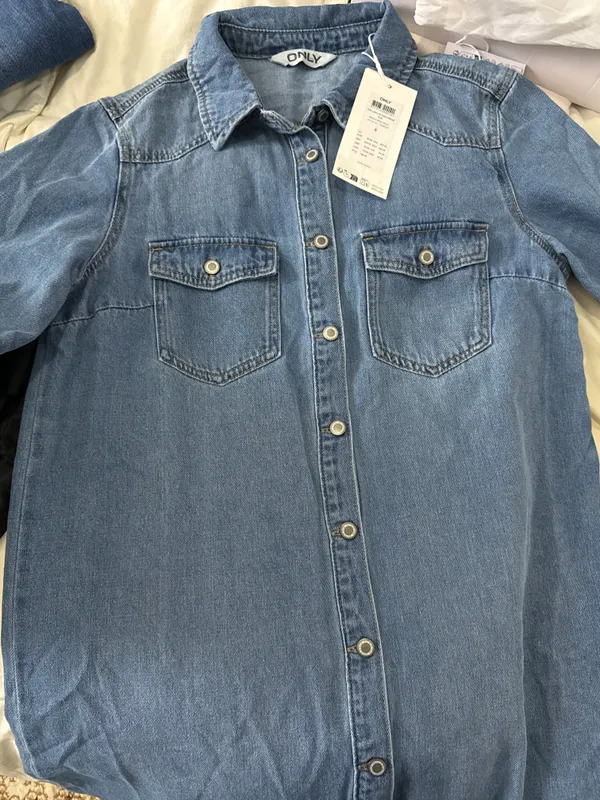 Рубашка бренда Only, оригинал, цена 30€ 4