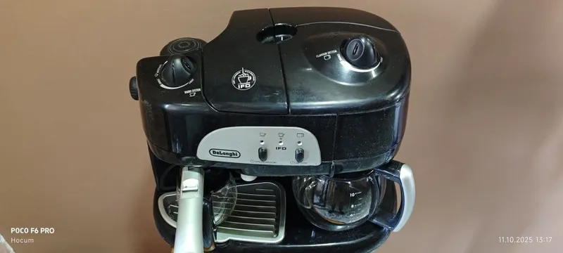 Кофеварка гейзерная , электрическая Delonghi . — фото 3 Кофеварка гейзерная , электрическая Delonghi . — фото 3