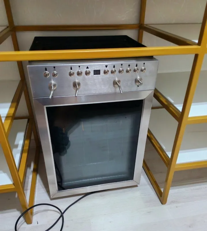 Профессиональный аппарат для розлива вина (4 крана) + газовый баллон 2