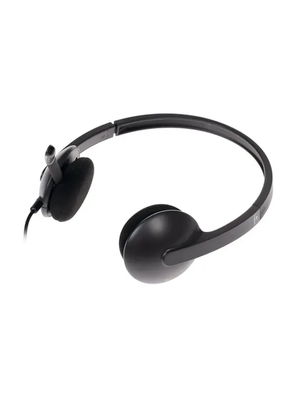 Проводные наушники для компьютера Logitech H340 с микрофоном, USB — фото 6
