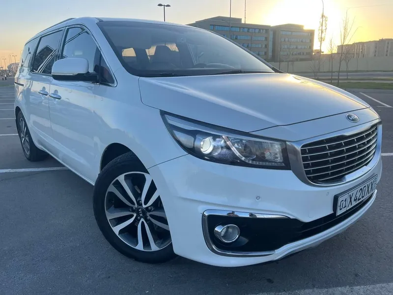 Услуга перевозки трансфер минивэн Kia Carnival Киа Карнивал такси