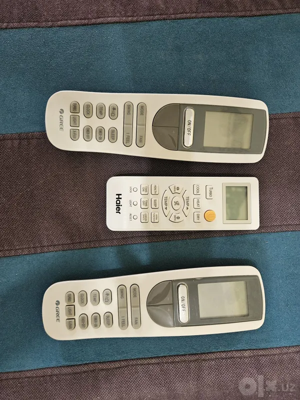 Gree va Haier konditsionerlari uchun yangi pultlar — original Gree va Haier konditsionerlari uchun yangi pultlar — original