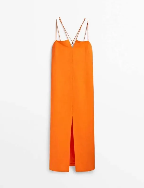 Massimo Dutti | zig‘ir matoli ko‘ylak, sarafan 2 Massimo Dutti | zig‘ir matoli ko‘ylak, sarafan 2
