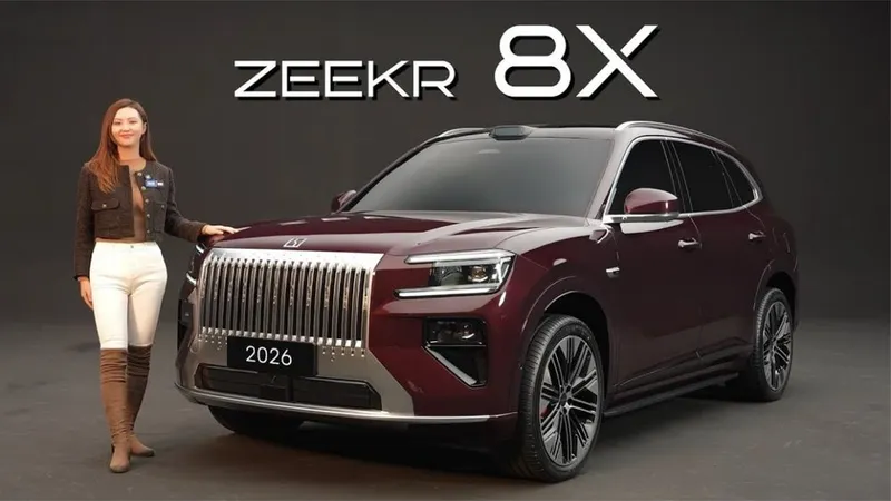Zeekr 8X xarxil ranglari , komplektatsiyalari бор Под заказ 1