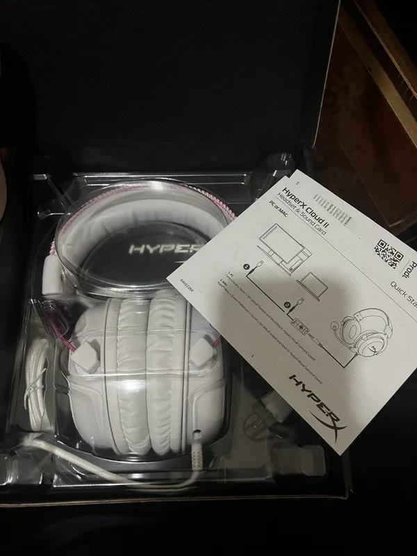 Наушникки Hyperx cloud 2 white