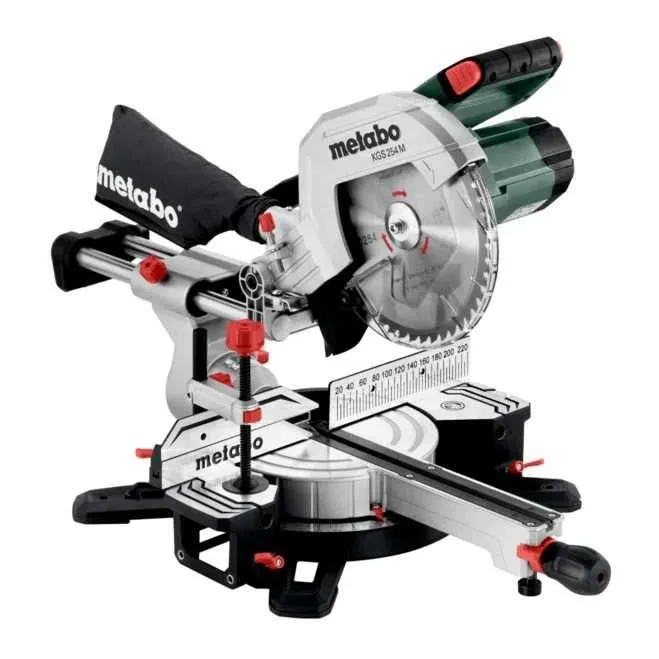 Торцовочная пила Metabo KGS 254 M 1800 Вт + пильный диск