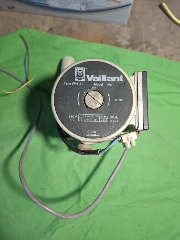 Циркуляционный насос Vaillant НЕРАБОЧИЙ