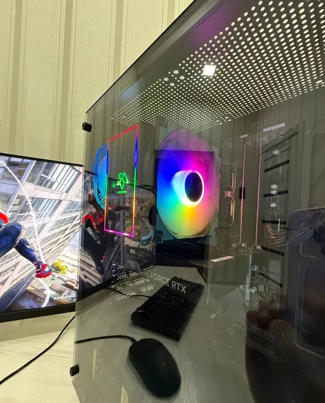 Gaming kompyuter Ryzen 5 5600X / RTX 5060 8GB / 16GB / SSD 1TB / MSI 27" 240 Gts 4 Gaming kompyuter Ryzen 5 5600X / RTX 5060 8GB / 16GB / SSD 1TB / MSI 27" 240 Gts 4