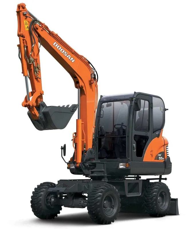 Колёсный Экскаватор DOOSAN DX55W Новый — фото 1