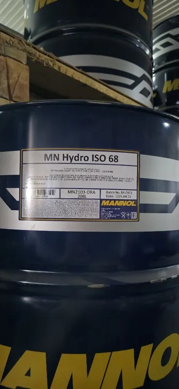MANNOL Hydro ISO 68 – минеральное гидравлическое масло 1