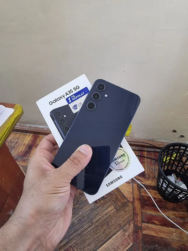 Samsung A35 5G 8/256gb ideal 1oy iwlatilgan yangiday xolati — фото 3
