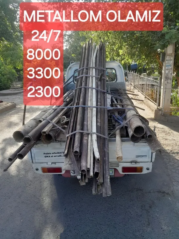 9000 sum Tashkent bŏylab temir tesak olamiz uximiz joyidan olib metal — фото 2