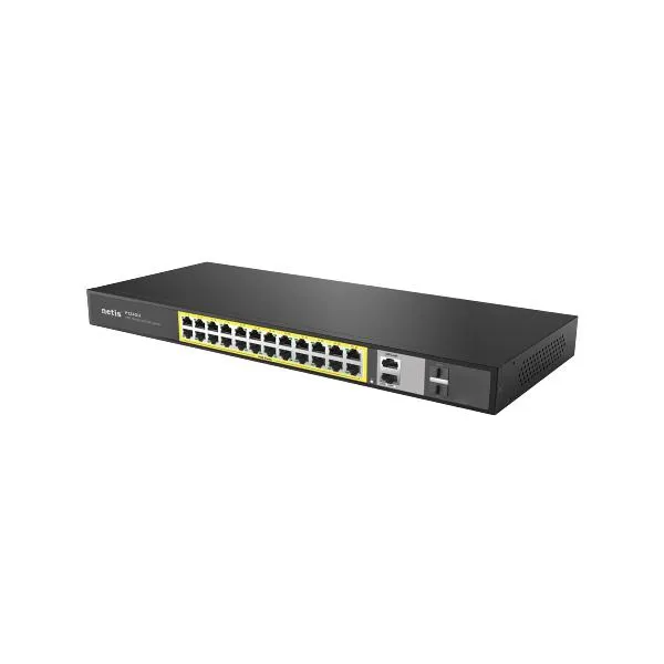 Boshqarilmaydigan POE kommutator Netis P124GH. Kafolat Boshqarilmaydigan POE kommutator Netis P124GH. Kafolat