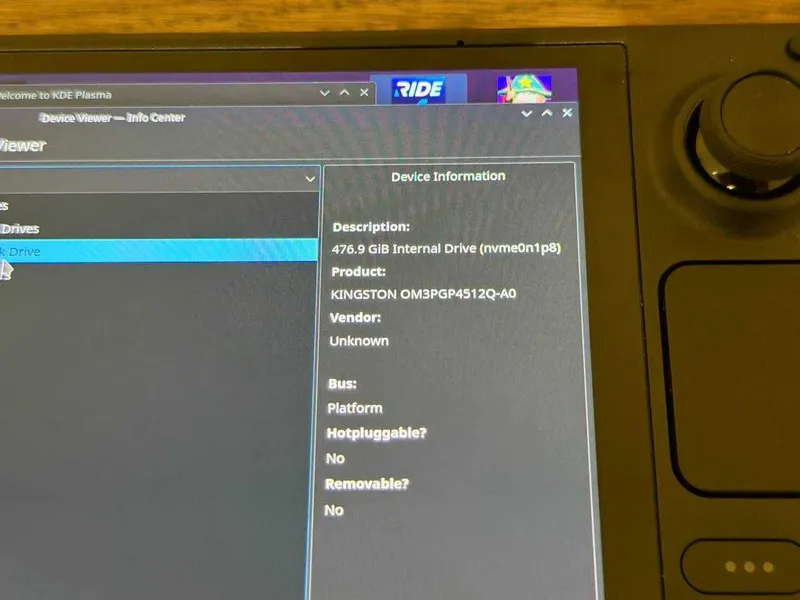 Steam Deck OLED 512GB (100% Батарея) — фото 5