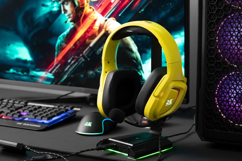 Подставка для игровой гарнитуры 2E GST320 RGB 7.1 7 Подставка для игровой гарнитуры 2E GST320 RGB 7.1 7