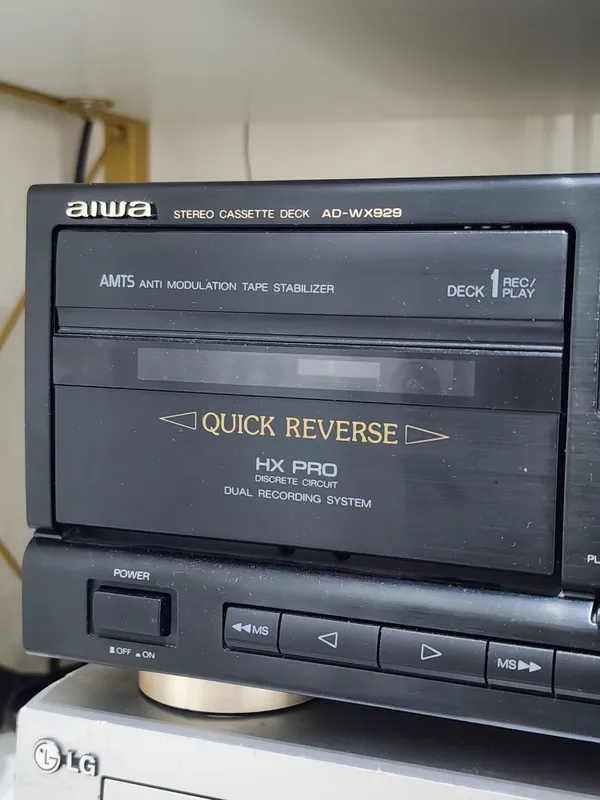 Aiwa AD-WX929 кассетная дека — фото 2