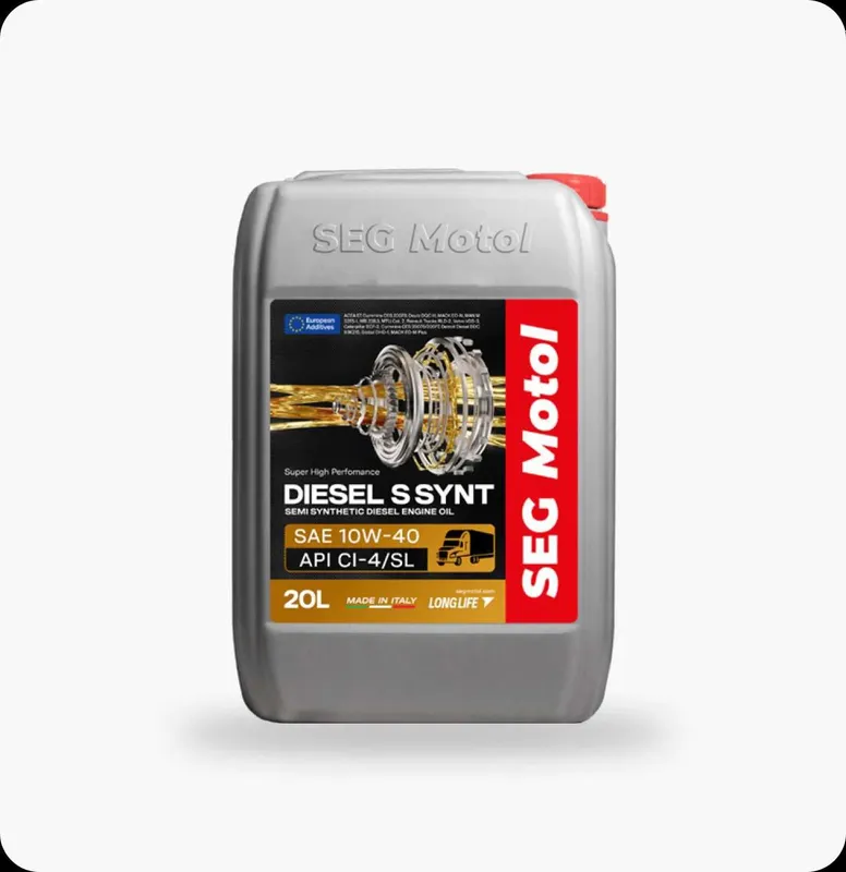 SEGMotol Diesel масло 10W-40 15W-40 20W-50 для грузовых и спецтехники — фото 1 SEGMotol Diesel масло 10W-40 15W-40 20W-50 для грузовых и спецтехники — фото 1