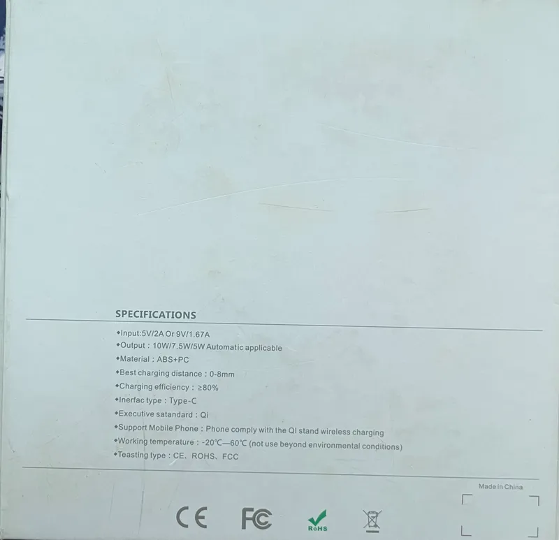 Держатель телефона с беспородной зарядкой X9 15W — фото 2