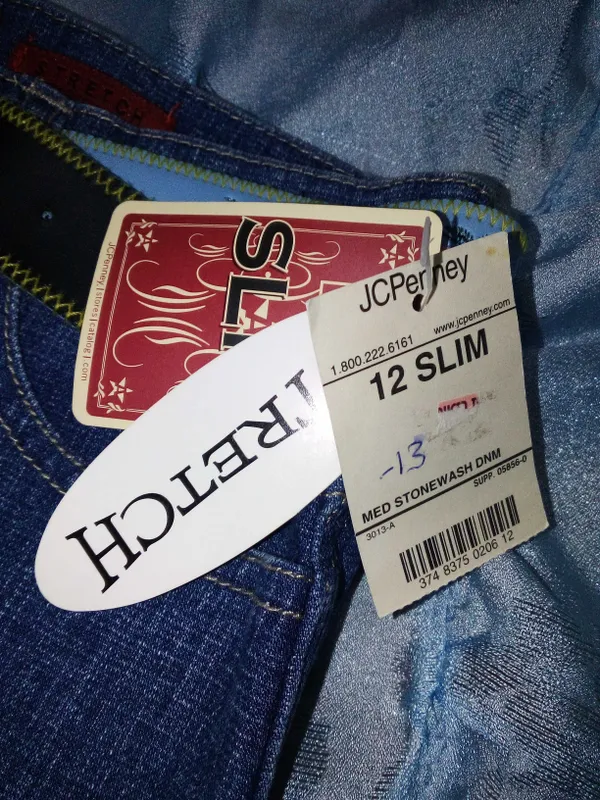 Новые джинсы капри из Америки для девочки 10-12 лет JCPenney Новые джинсы капри из Америки для девочки 10-12 лет JCPenney