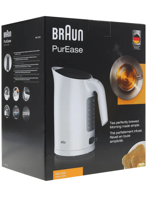 Электрочайник BRAUN WK3100WH — фото 3