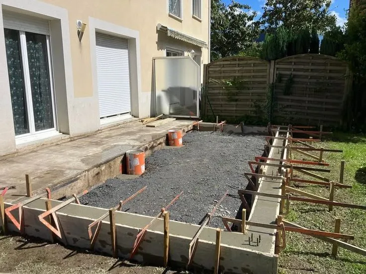 Стяжка Styajka beton, bardiyor latok qilamiz Lazerni urivenda — фото 4