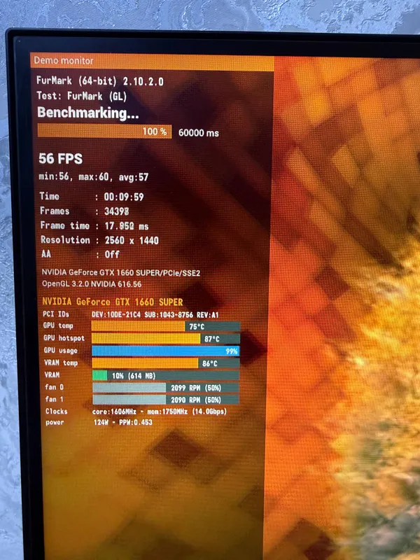 Видеокарта ASUS TUF Gaming GTX 1660 Super 8