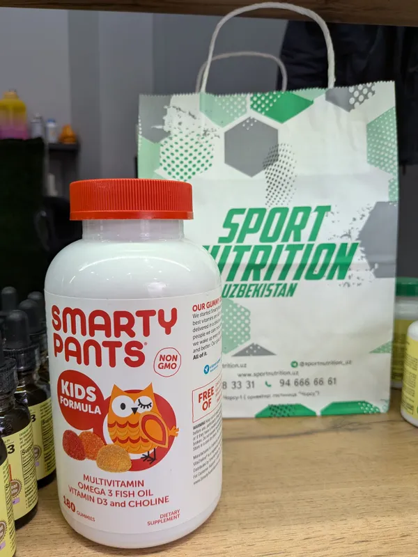 SmartyPants Kids Formula 180 ta chaynaladigan vitamin | Multivitaminlar SmartyPants Kids Formula 180 ta chaynaladigan vitamin | Multivitaminlar